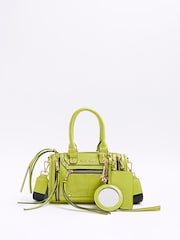 River Island Green Charmed Tote Bag - Image 2 of 6