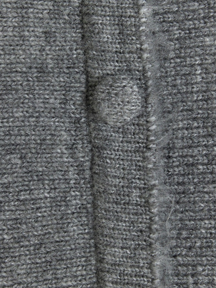 River Island Grey Off Shoulder Bandeau Top - Image 6 of 6 River Island Grey Off Shoulder Bandeau Top - Image 6 of 6