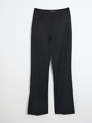 River Island Black Slim Fit Tailored Flare Trousers - Image 5 of 6
