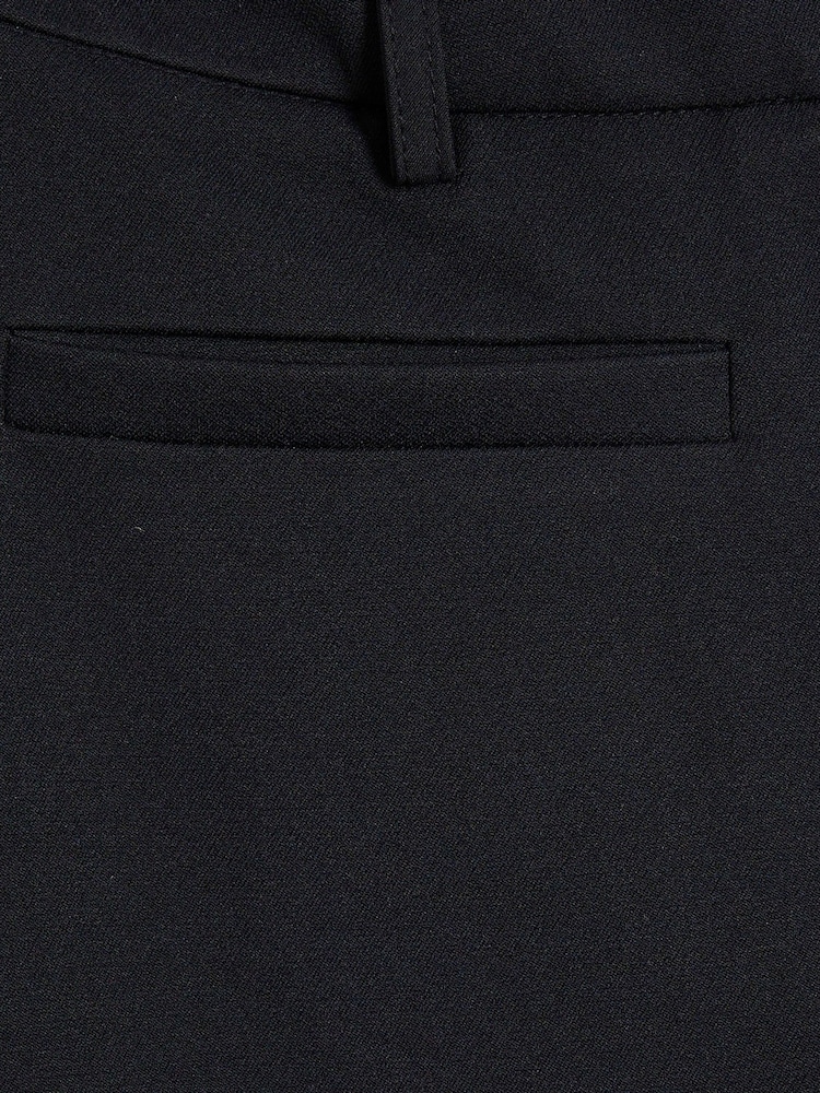 River Island Black Slim Fit Tailored Flare Trousers - Image 6 of 6 River Island Black Slim Fit Tailored Flare Trousers - Image 6 of 6