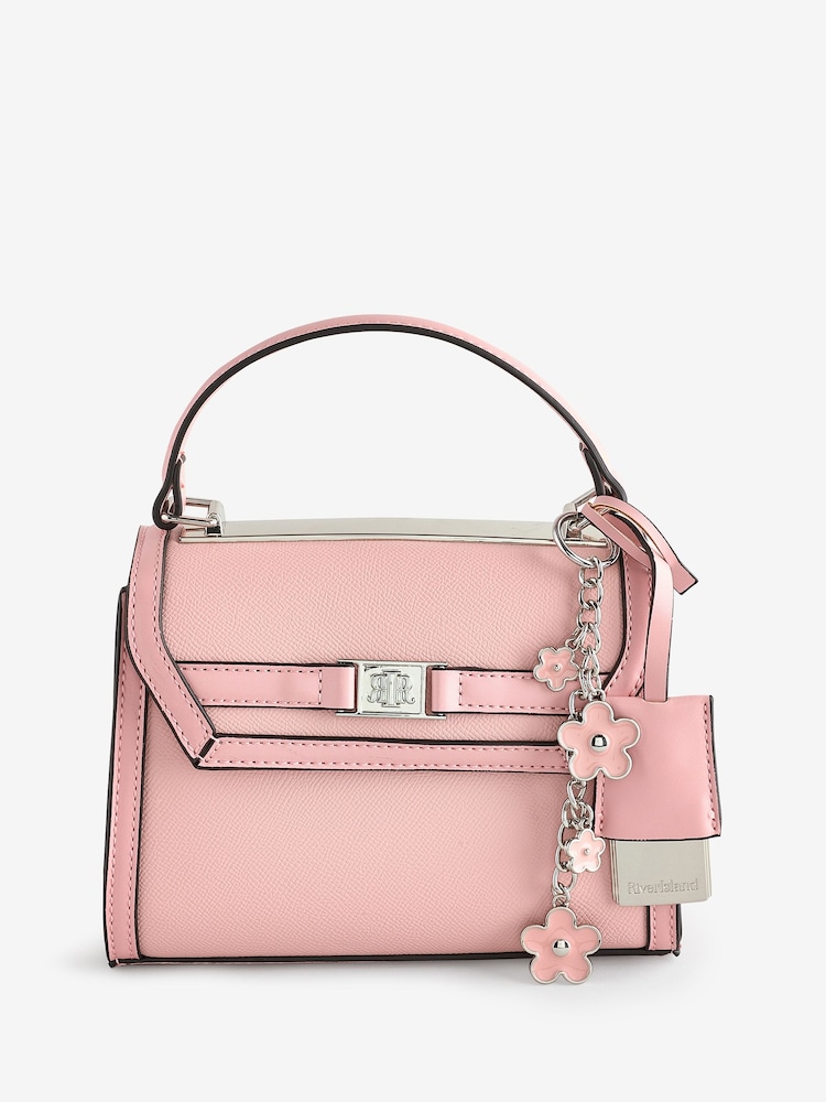 River Island Pink Mini Cross-Body Tote Bag - Image 2 of 3