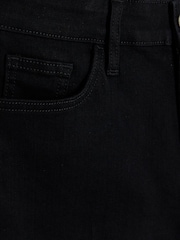 River Island Black High Waisted Wide Leg Karma Jeans - Image 6 of 6