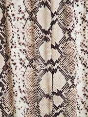 River Island Brown Snake Print T-Shirt and Joggers Pyjamas Set - Image 6 of 6