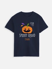 Personalised Halloween Boys Spooky Squad Pyjamas by Stitch Style - Image 5 of 6
