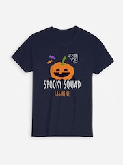 Personalised Halloween Girls Spooky Squad Pyjamas by Stitch Style - Image 5 of 6