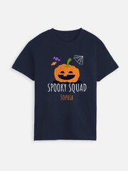 Personalised Halloween Girls Spooky Squad Pyjamas by Stitch Style - Image 5 of 6