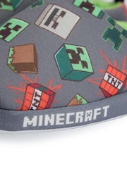Vanilla Underground Grey Minecraft Boys Slippers - Image 6 of 6