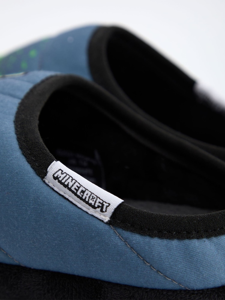 Vanilla Underground Blue Minecraft Boys Slippers - Image 6 of 6