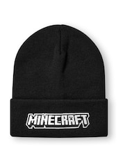 Vanilla Underground Black Minecraft Boys Winter Beanie Hat - Image 2 of 5
