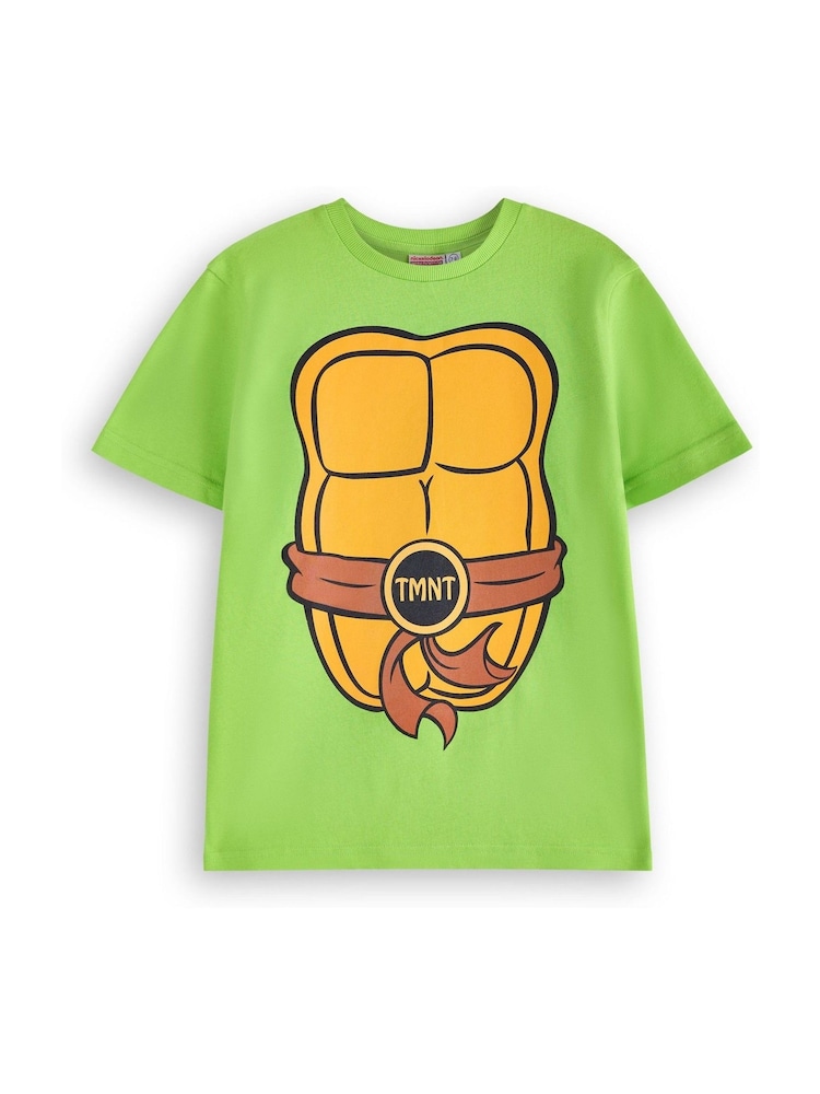 Vanilla Underground Green Boys Teenage Mutant Ninja Turtles Cosplay 100% Cotton T-Shirt - Image 1 of 6