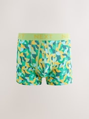 Bright Geometric Pattern A-Front Boxers 8 Pack - Image 5 of 12