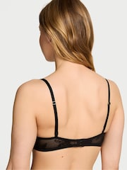 Victoria's Secret Black Demi Rose Lace Bra - Image 2 of 3