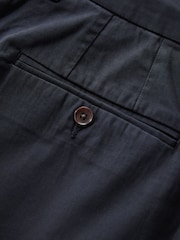 Navy Premium Sateen Chino Shorts - Image 10 of 10