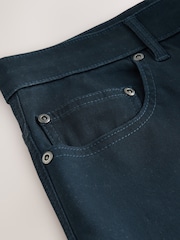 Navy Motionflex 5 Pocket Chino Shorts - Image 11 of 11