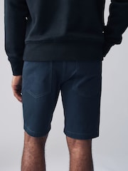Navy Motionflex 5 Pocket Chino Shorts - Image 2 of 11