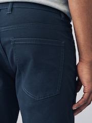 Navy Motionflex 5 Pocket Chino Shorts - Image 6 of 11