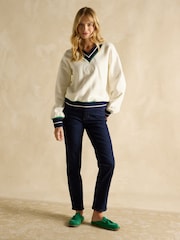 Joules Denim Straight Fit Mid Rise Jeans - Image 6 of 7