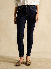 Joules Denim Dark Wash Skinny Fit Mid Rise Jeans - Image 1 of 7