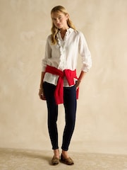 Joules Denim Dark Wash Skinny Fit Mid Rise Jeans - Image 6 of 7