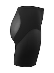 Miraclesuit Shapewear Sheer waistline Tummy Control Rear Lifting Black Boy Shorts - Image 7 of 7