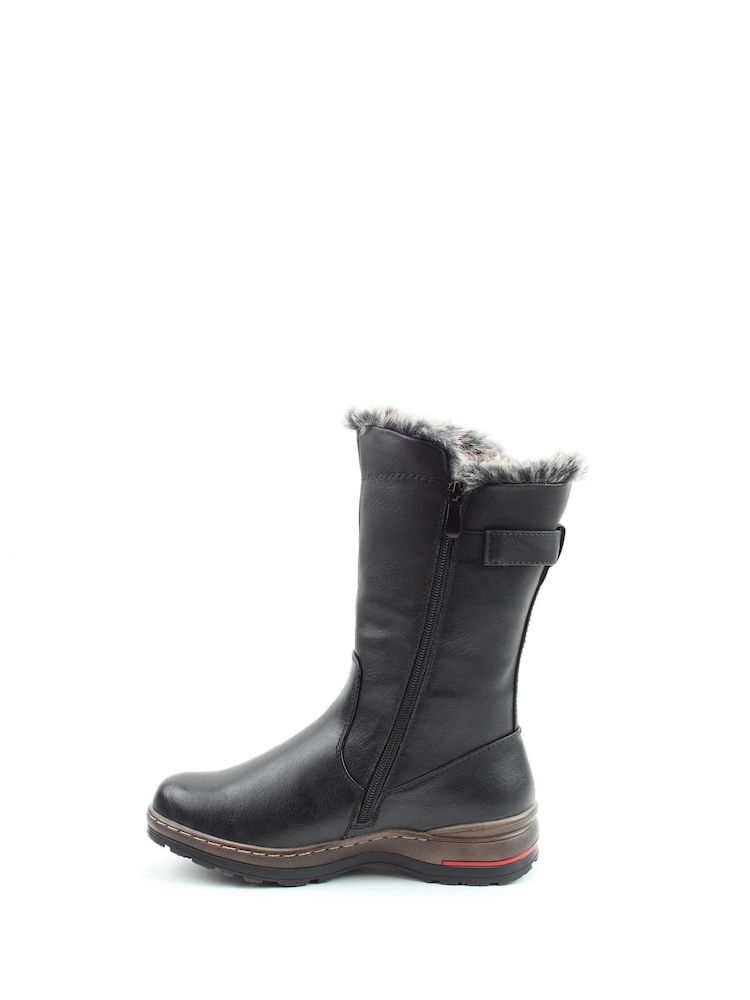 Heavenly Feet Bramble Mid Calf Boots - Image 2 of 6