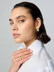 Aela 18k Gold Plated Molten Ring - Image 2 of 3