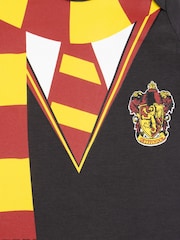 Character Grey Baby Harry Potter Gryffindor 100% Cotton Sleepsuit - Image 3 of 5