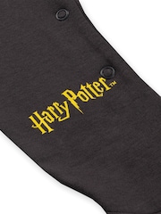 Character Grey Baby Harry Potter Gryffindor 100% Cotton Sleepsuit - Image 5 of 5