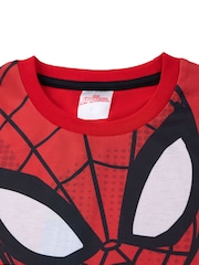 Vanilla Underground Red Boys Spiderman Short Leg Pyjamas - Image 5 of 5