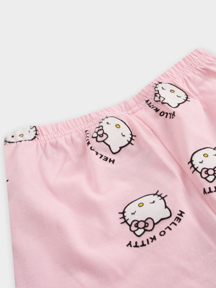 Character White Hello Kitty Short Sleeve Pyjamas - Image 8 of 8 Character White Hello Kitty Short Sleeve Pyjamas - Image 8 of 8