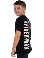 Character Black Marvel Spider-Man Gamer 100% Cotton T-Shirt - Image 10 of 10