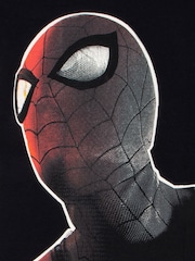 Character Black Marvel Spider-Man Gamer 100% Cotton T-Shirt - Image 6 of 10