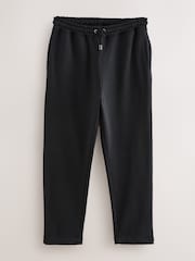Black/Navy Blue/Grey Marl Straight Leg Jersey Joggers 3 Pack - Image 10 of 13