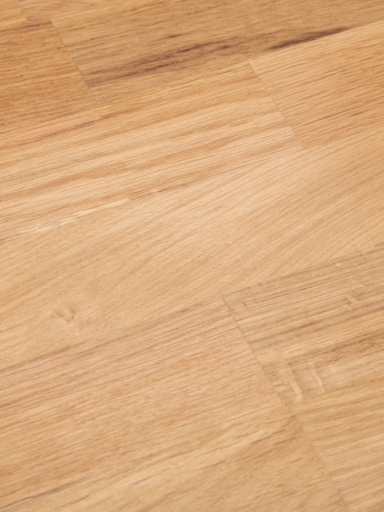 Julian Bowen Oak Coxmoor Console Table - Image 7 of 7