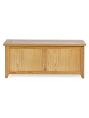 Julian Bowen Oak Mallory Storage Bench - Image 6 of 13