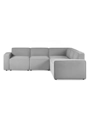 Julian Bowen Grey Lago Modular Sofa - Image 3 of 3