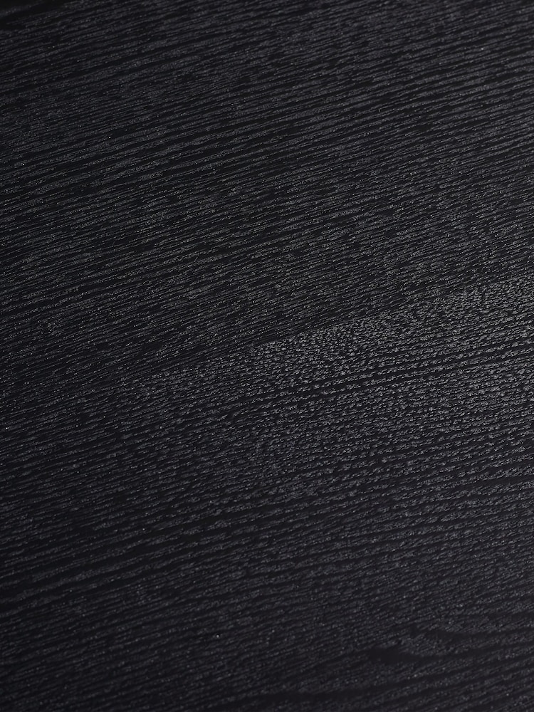 Julian Bowen Black Louis Fluted Compact Coffee Table - Image 9 of 9