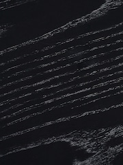 Julian Bowen Black Louis Fluted Drinks Table - Image 8 of 9