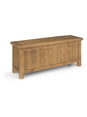 Julian Bowen Natural Aspen Storage Bench - Image 3 of 6