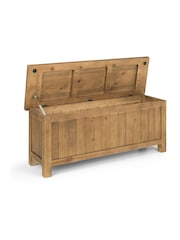 Julian Bowen Natural Aspen Storage Bench - Image 4 of 6