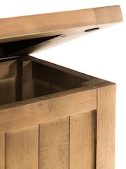 Julian Bowen Natural Aspen Storage Bench - Image 5 of 6