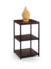 Julian Bowen Walnut Tribeca Tall Narrow Side Table - Image 3 of 5