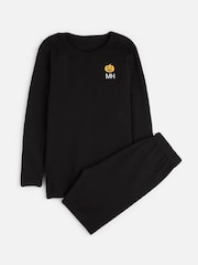 Personalised Boys Embroidered Pumpkin Lounge Set by Stitch Style - Image 1 of 5
