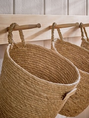 Set of 3 Hanging Baskets and Wall Hooks - Imagen 4 de 6