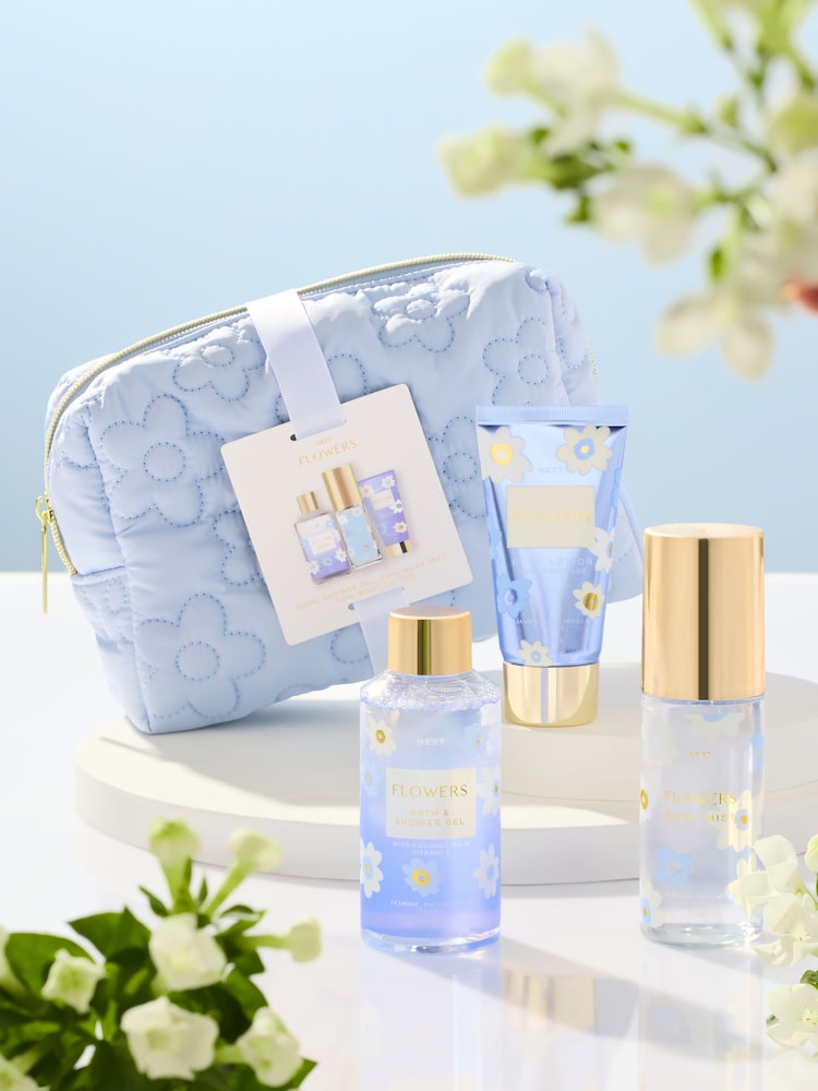 Flowers Mini Travel Bath & Body Gift Bag Set - Image 1 of 2