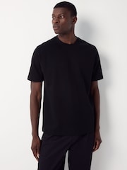 Navy/White/Stone Smart Soft Touch Heavyweight T-Shirts 3 Pack - Image 6 of 12
