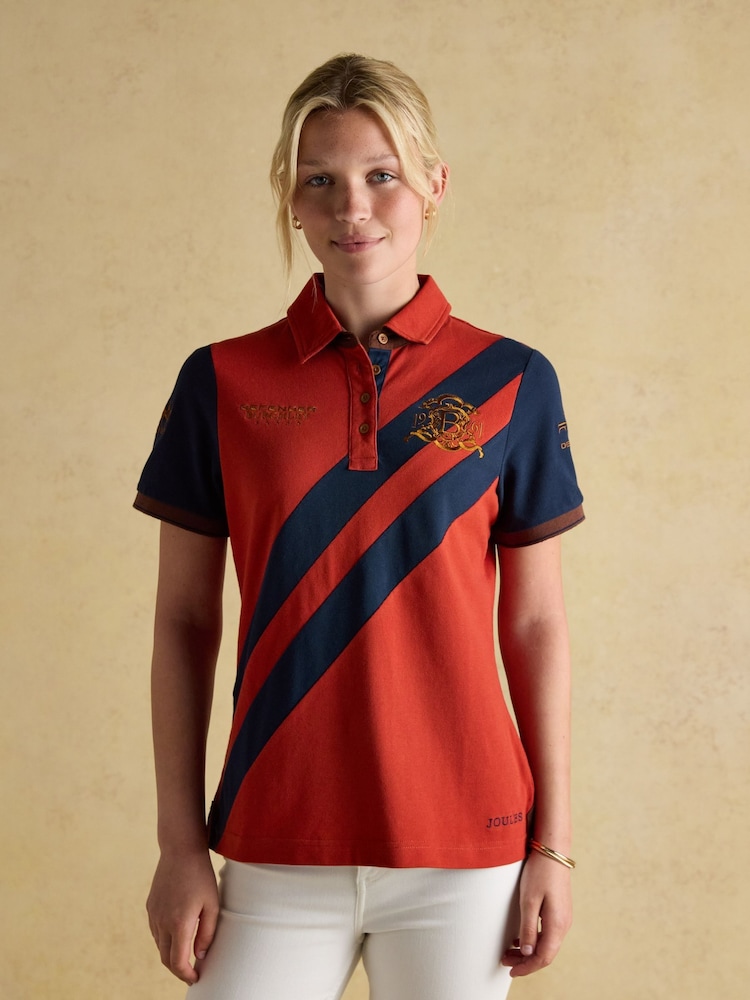 Joules Official Burghley Pique Polo Shirt - Imagem 1 de 10
