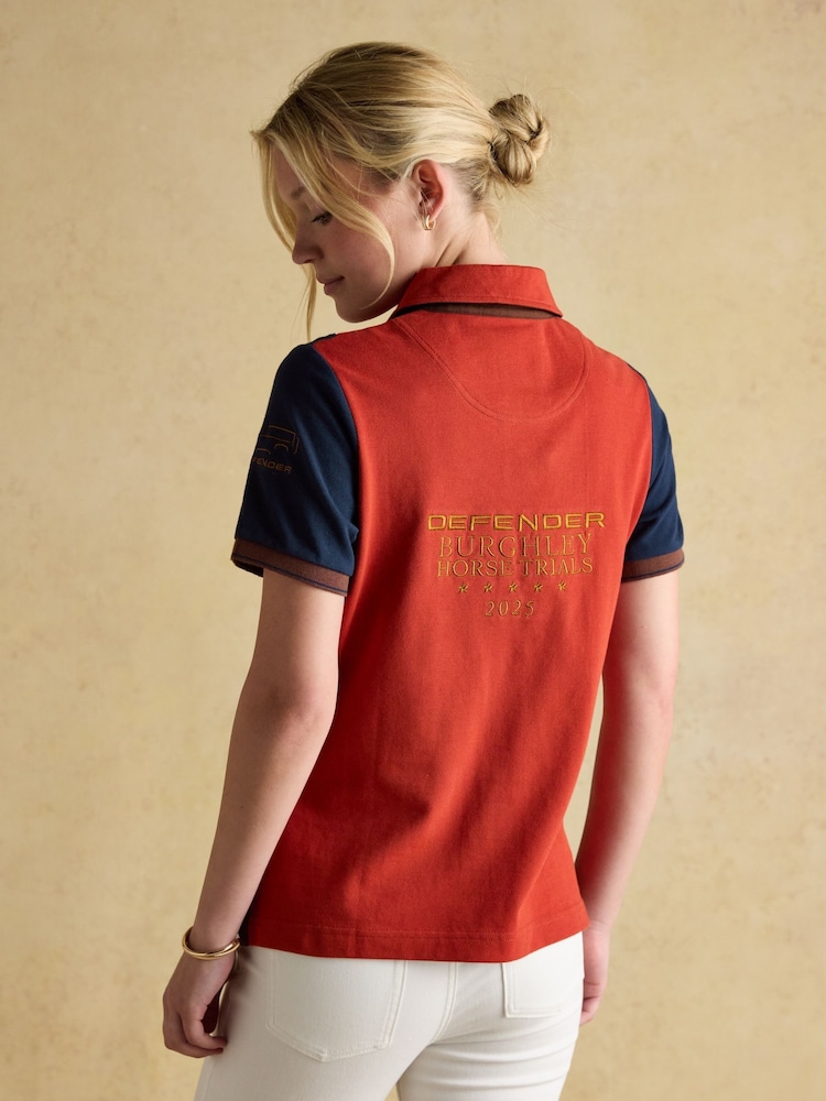 Joules Official Burghley Pique Polo Shirt - Imagem 2 de 10