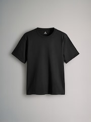 The Set Black/Cream/Eru Stripe/Khaki Green 4 Pack Relaxed Short Sleeve 100% Cotton T-Shirts - Image 3 of 7