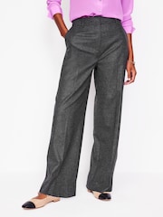 Boden Grey Westbourne Wool Blend Trousers - Image 4 of 5